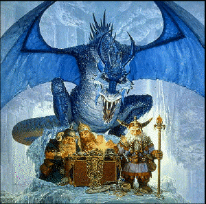 blue dragon